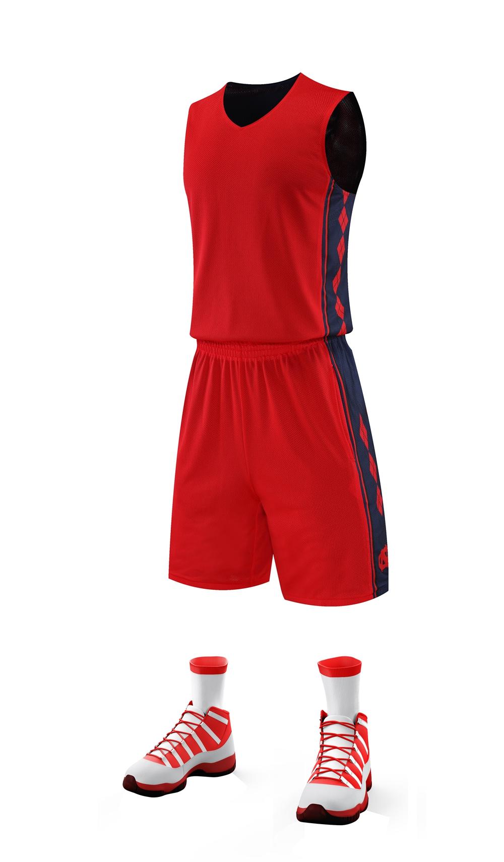 A936 # Double Sided Basketball Suit, Big Outfit/children's Clothing, Sports Apparel, Double-sided Wear