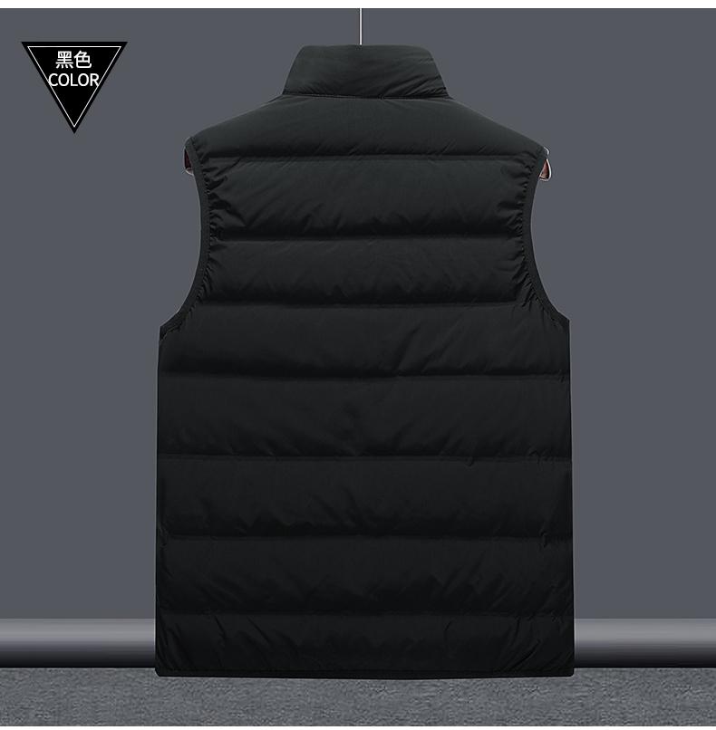 F6806 Couple Autumn And Winter Warm Down Vest Single-layer