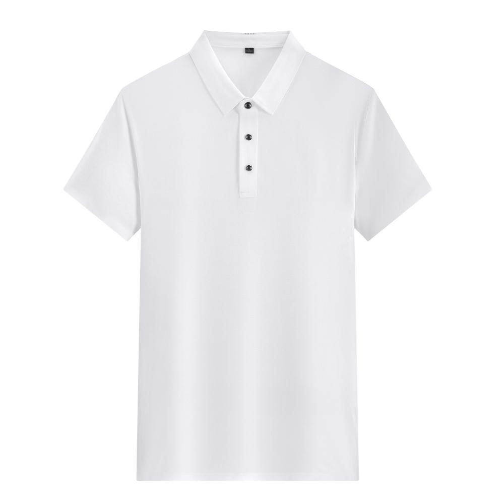 241 (Treading On Snow) Seamless Shirt Collar, Polo Short Sleeved Collar