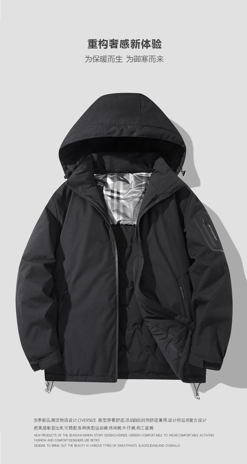 F3588 Thick Autumn And Winter Jacket