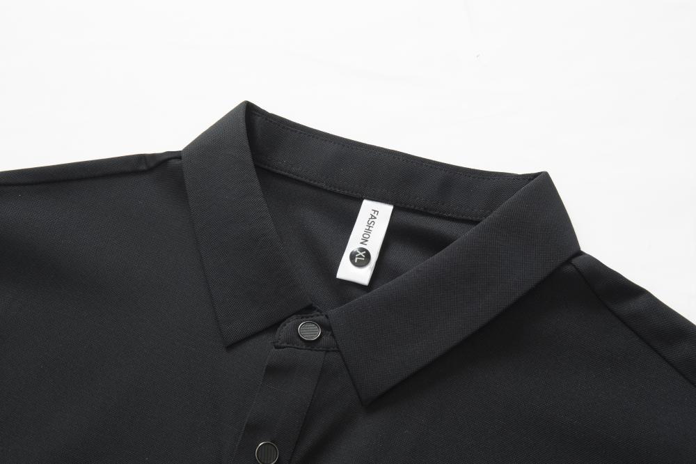 CX151 Seamless Lapel Polo Short Sleeved Lapel