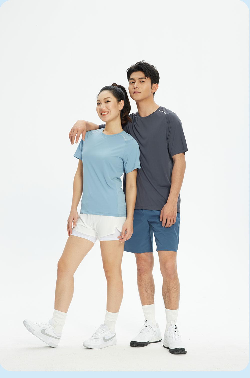 R365 # Sports Running Round Neck T-shirt Short Sleeve Round Neck