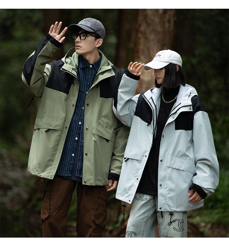 F4233 Forest Series Outdoor Single Jacket Thin Jacket