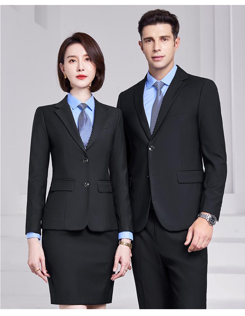 D Style/double Button Suit/imitation Wool Serge -360g (D388) Jacket Slim Fit Version