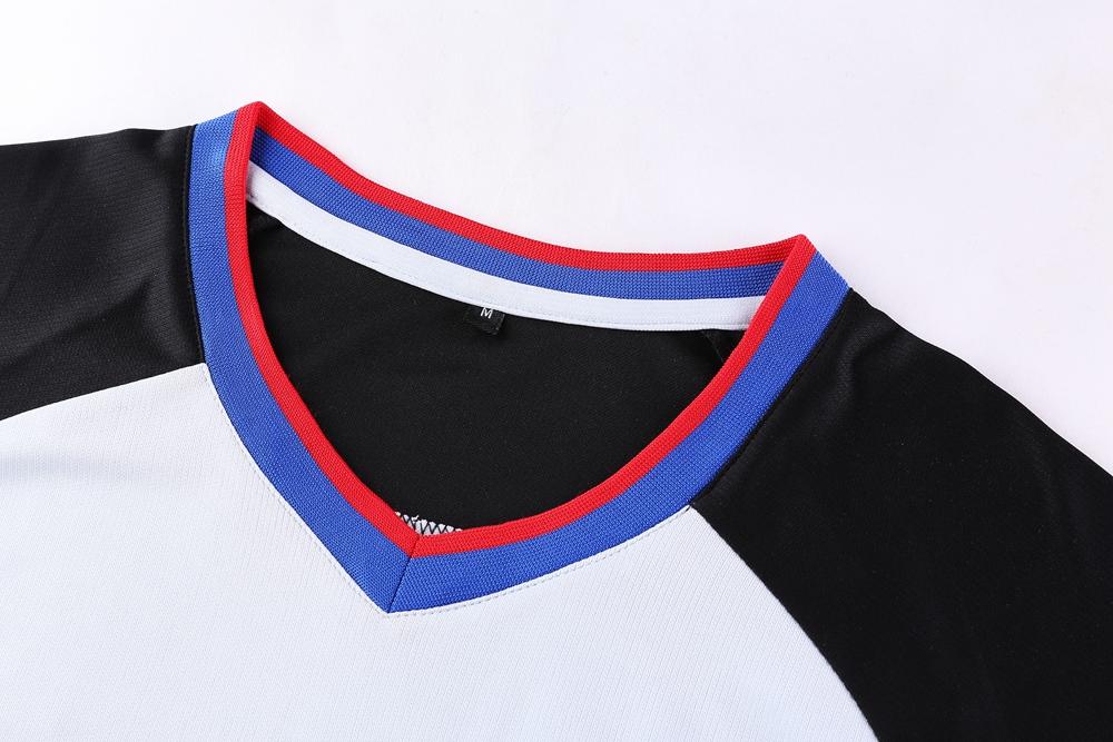 CP3039 # Referee Uniform Sports Equipment Five Quarter Sleeve Round Neck