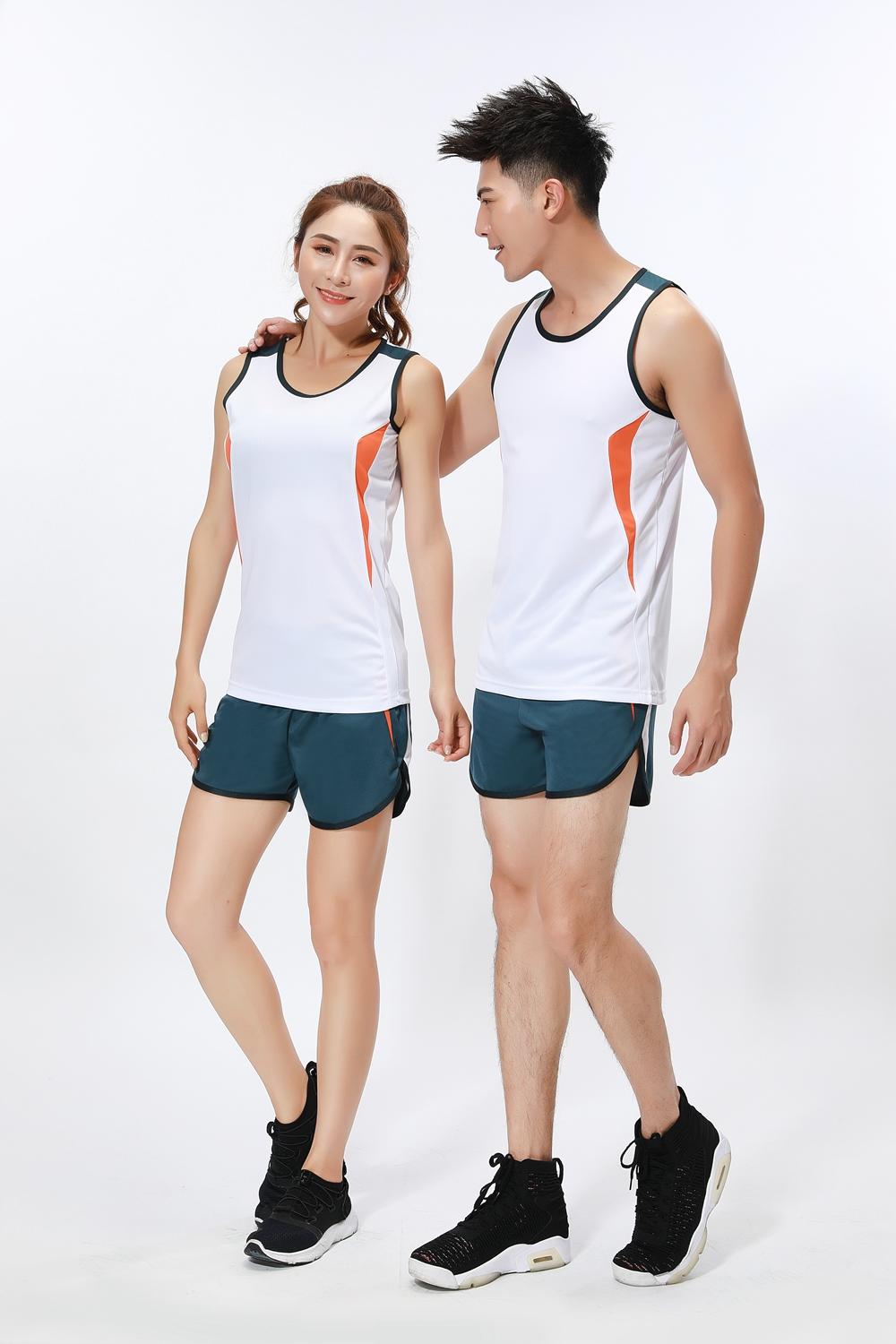 Men A3058 # Track And Field Uniform Men's Slimming