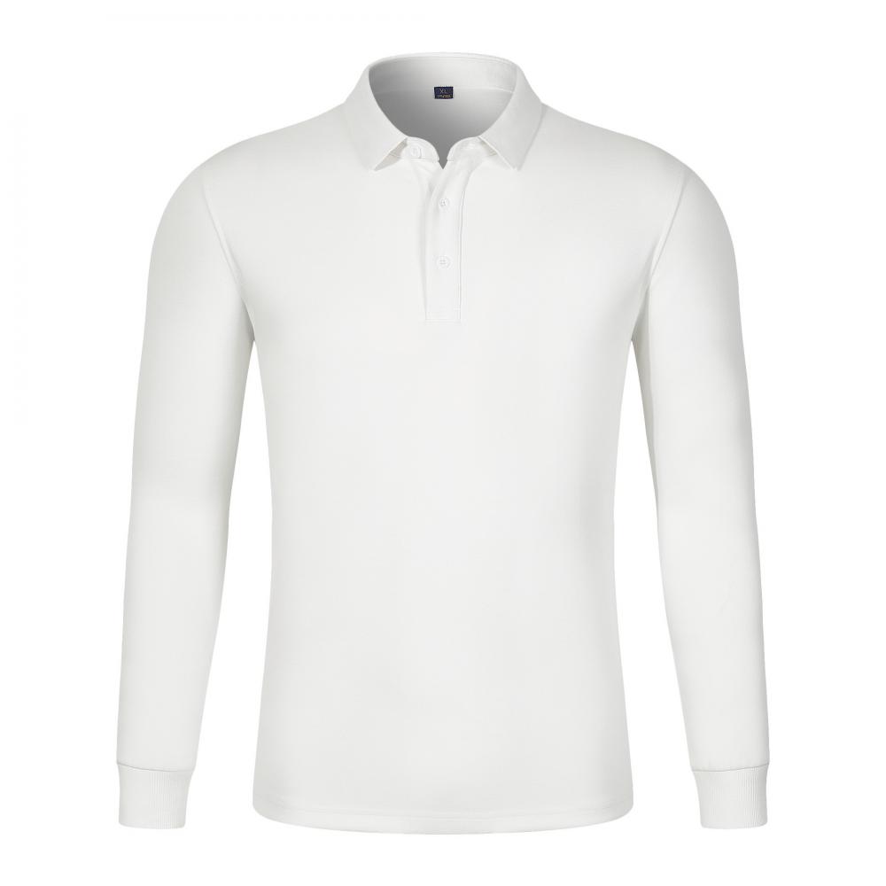 CX652 Premium Beaded Long Sleeve Polo With Collar