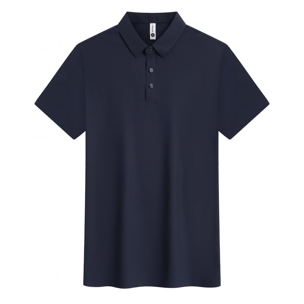 CX151 Seamless Lapel Polo Short Sleeved Lapel