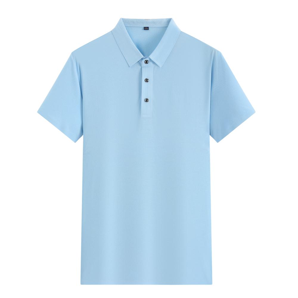 241 (Treading On Snow) Seamless Shirt Collar, Polo Short Sleeved Collar