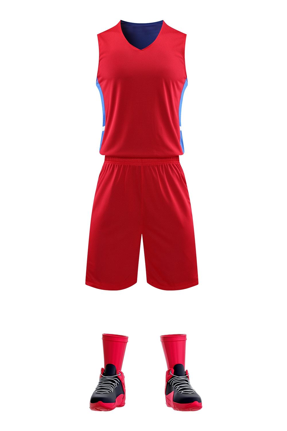 A915 # Double Sided Basketball Suit, Worn On Both Sides