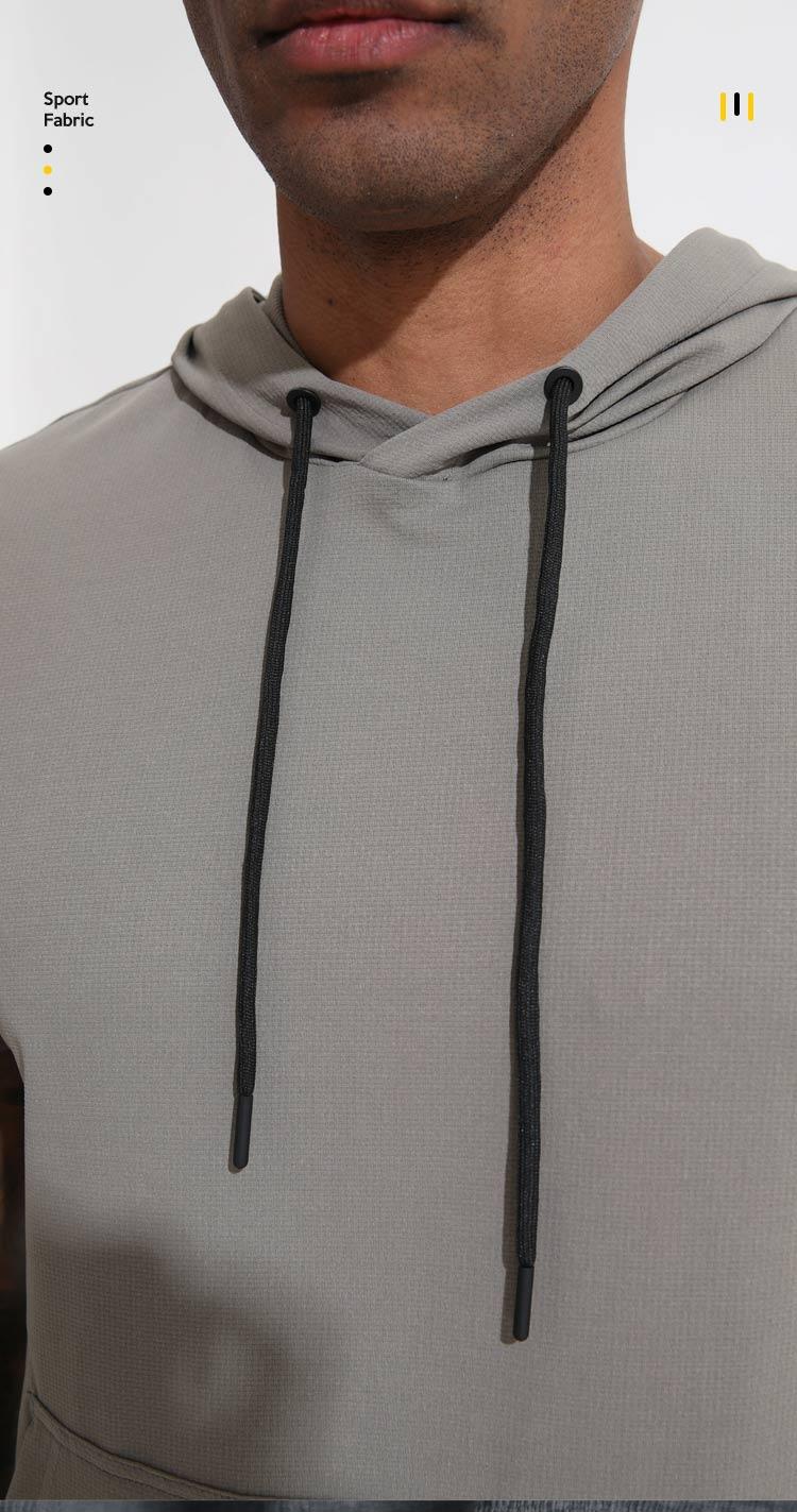 Mens 243008 T-shirt Hoodie