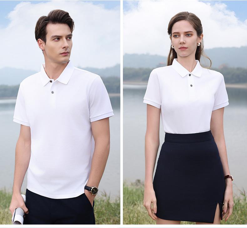 50169 # Casual Business Polo Shirt Polo Short Sleeve Collar