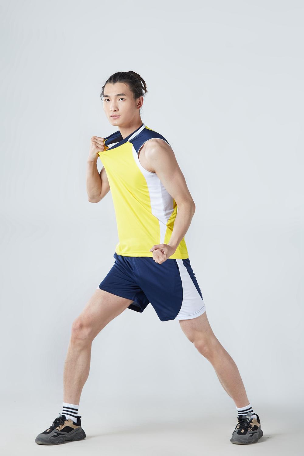 A832 # Volleyball Suit Men's Slim Fit