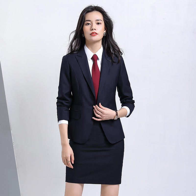 J692/Single Button Suit/High End Bead Edge Dark Grain Thin Material/Men's And Women's Suit Slim Fit Version