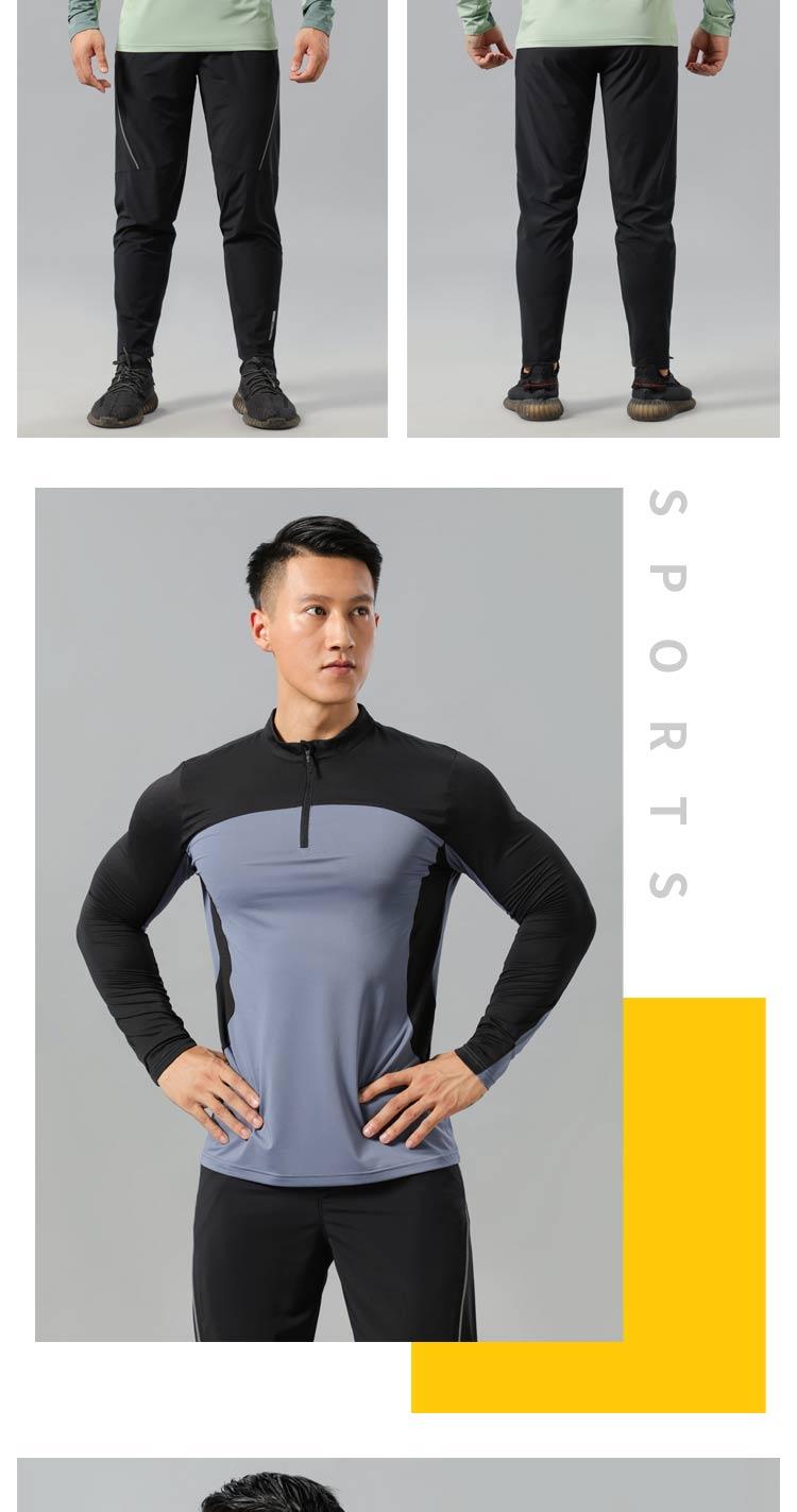 2309 T-shirt Long Sleeved Round Neck For Men