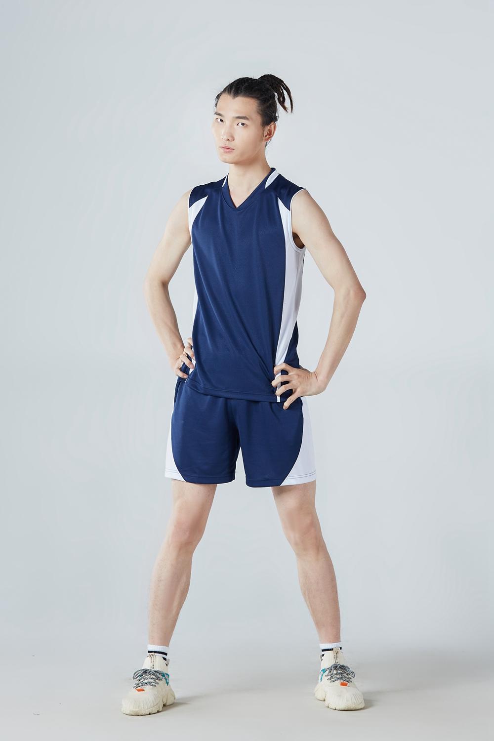 A832 # Volleyball Suit Men's Slim Fit