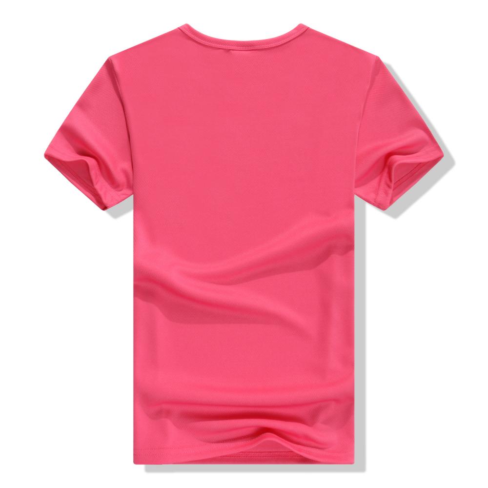 F1091 # Mesh Quick Drying T-shirt Short Sleeve Round Neck