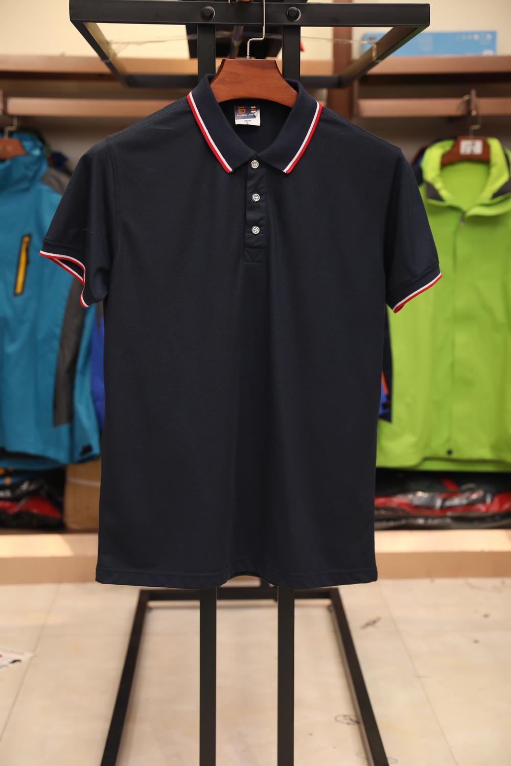 1699 Yinglang Polo Short Sleeved Lapel