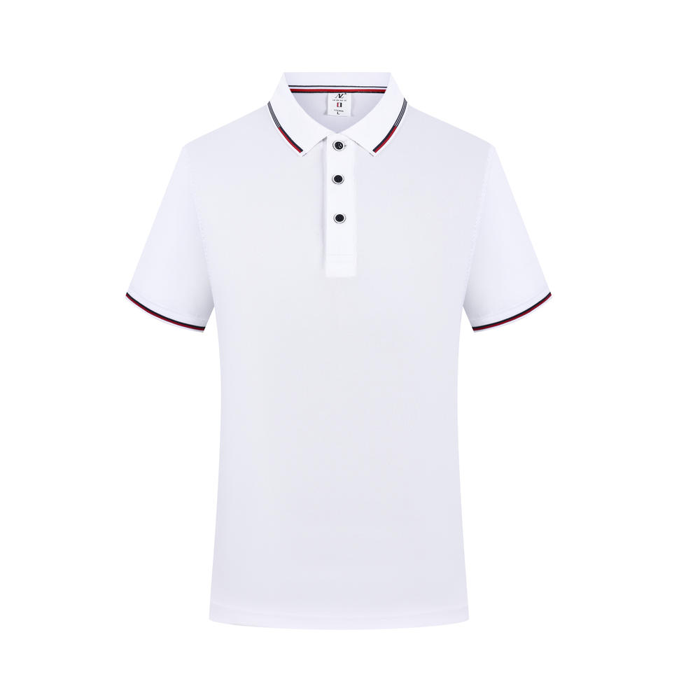 CX698 Jacquard Collar Polo Short Sleeve Collar