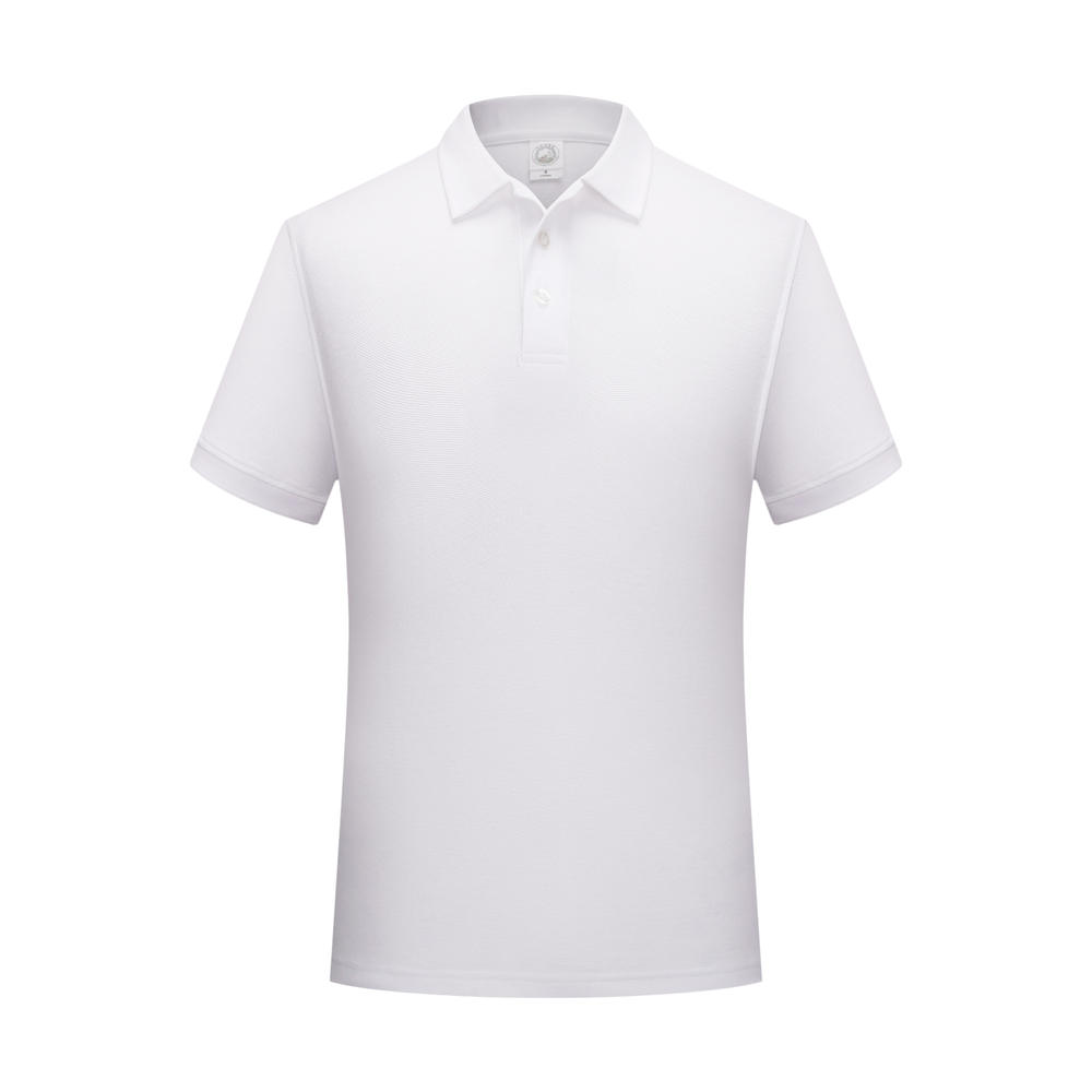 CX102CBJ 230g Pure Cotton Men's Polo Short Sleeved Lapel