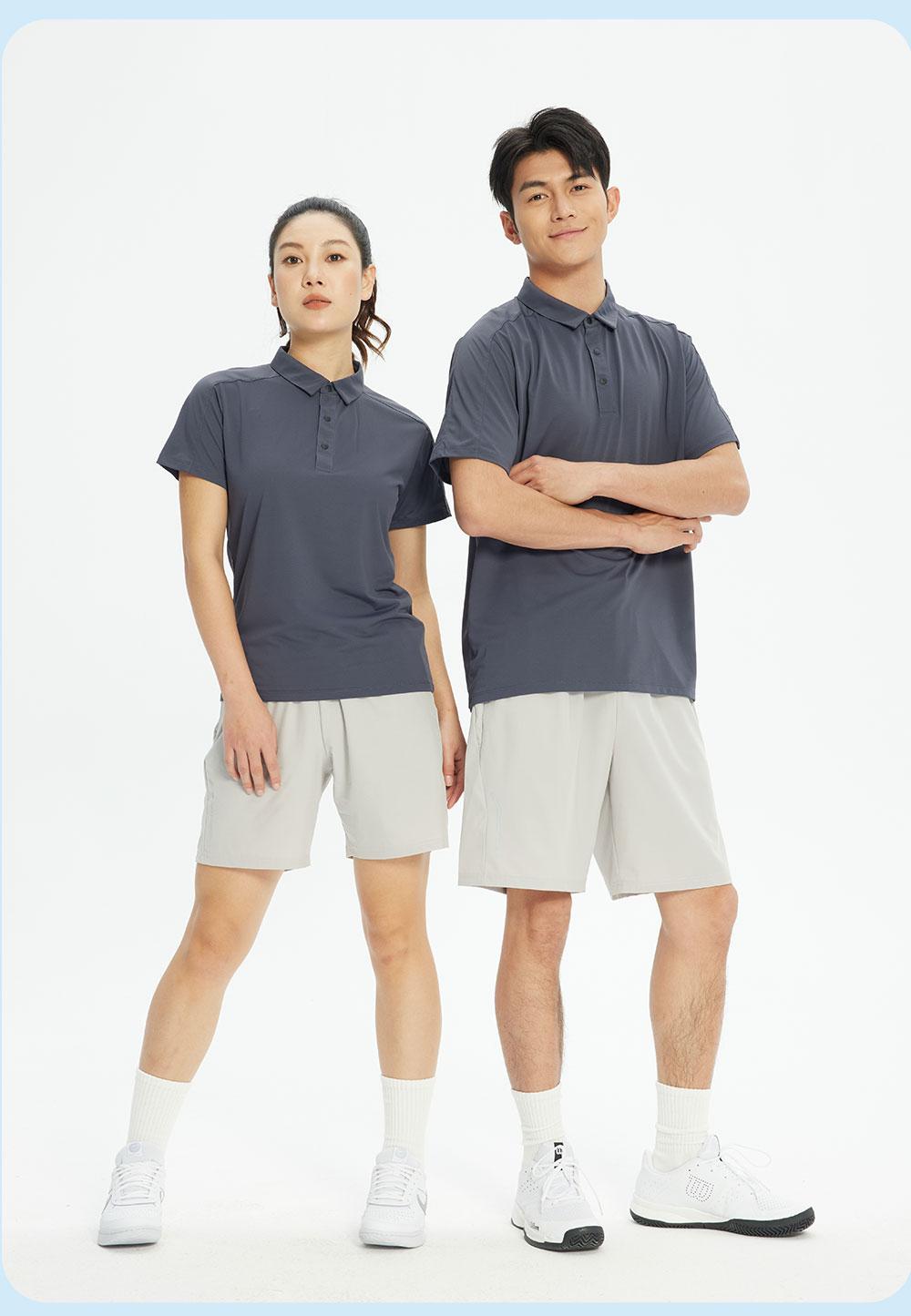 R383 # Sports Polo Shirt Polo Short Sleeve Collar