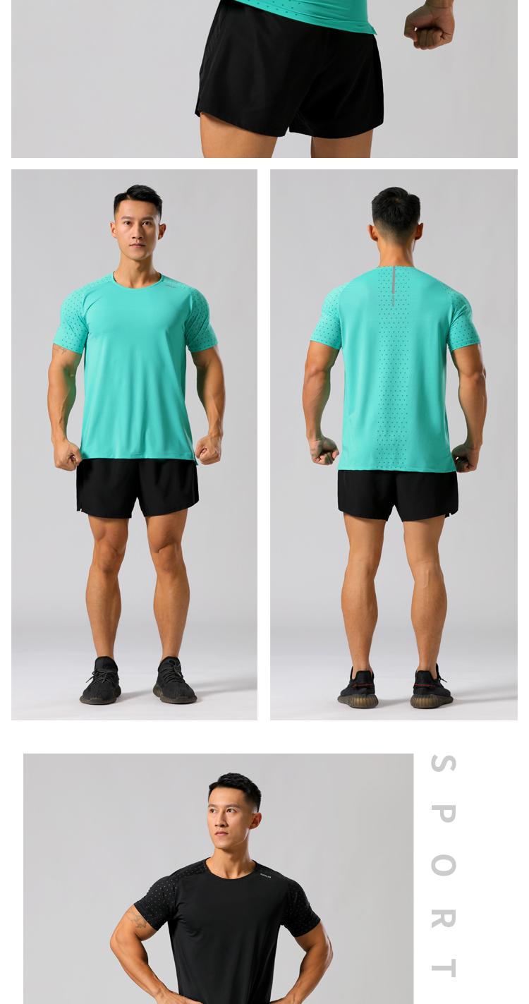 M-28 T-shirt Sports Short Sleeved For Men