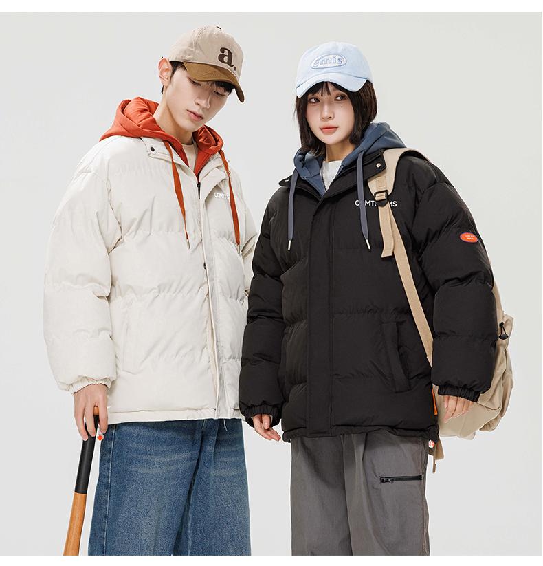 WT08 Has A Standard Model - Thick Single-layer Fake Two-piece Cotton Jacket And Assault Jacket