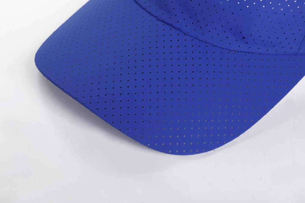 HB137 # Quick Drying Hollow Top Laser Mesh (no Top) Hat Plastic Adjustable Buckle Hollow Top