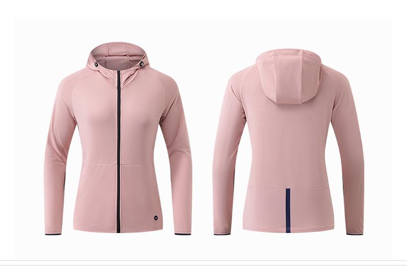 JK9876 # Women's Sunscreen Coat Long Sleeve Coat