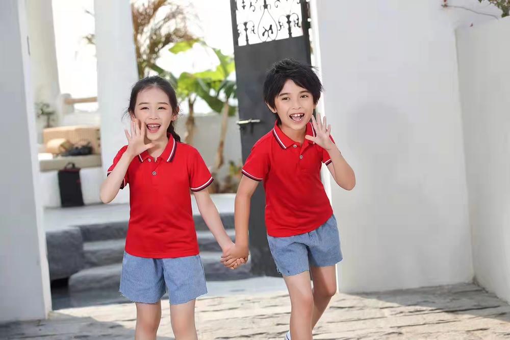 CX0017 Children's Polo Short Sleeved Lapel