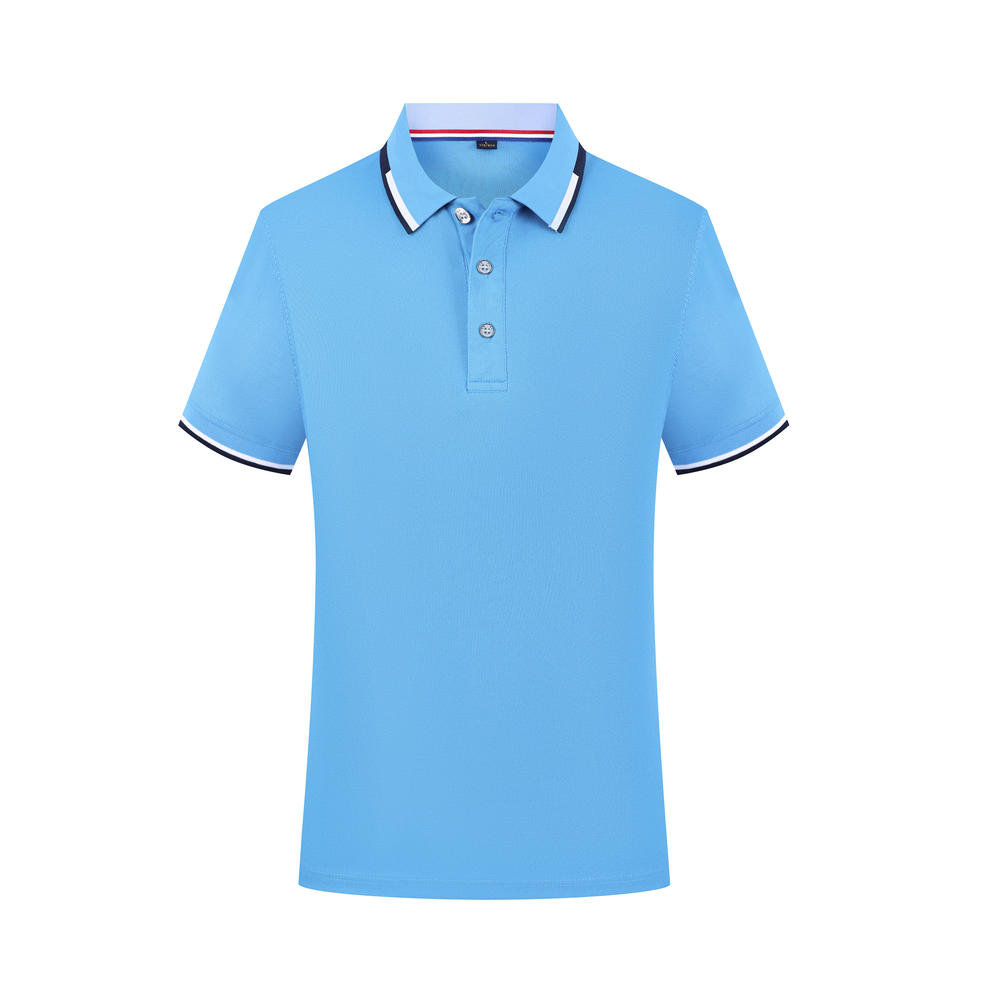 CX003 Fake Second Level Collar Polo Short Sleeved Lapel