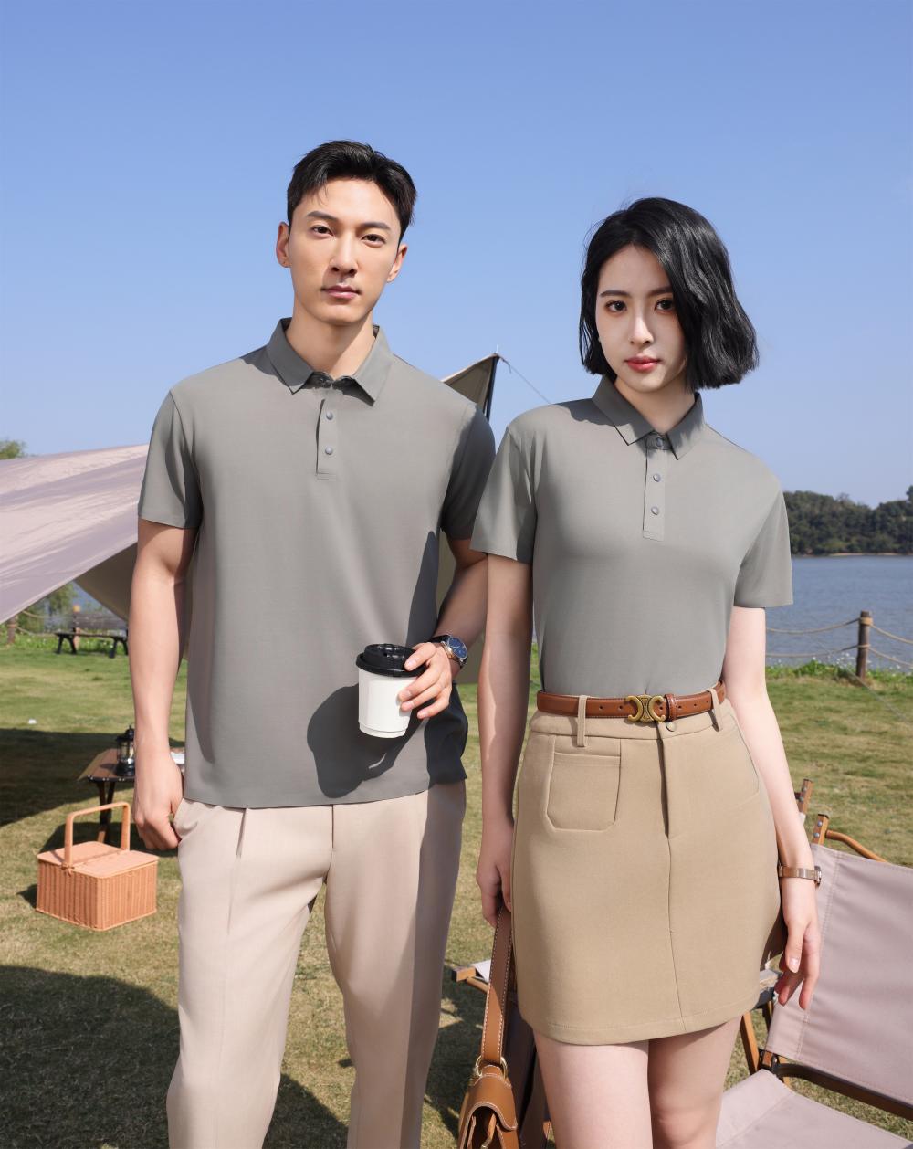 242 (Hanmei) Seamless Shirt Collar, Polo Short Sleeved Collar