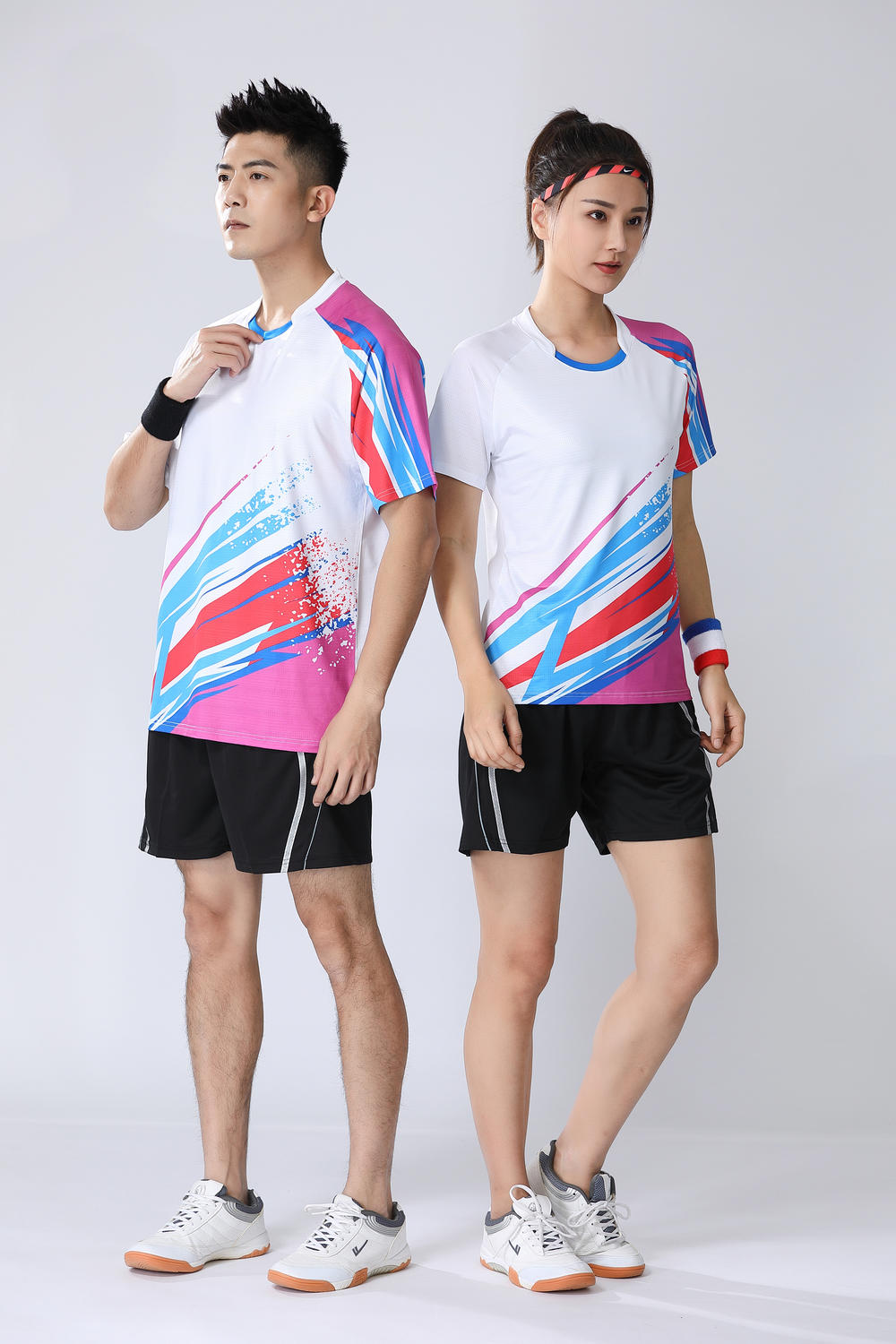 1858 # Net Feather Series - Top T-shirt Short Sleeve Round Neck