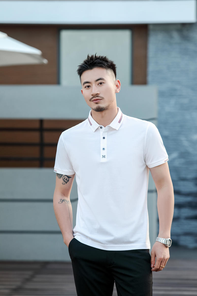 C9002 Polo Short Sleeved Lapel