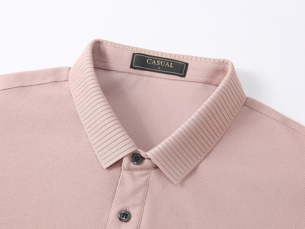 7319 (Camellia) Dynamic Beaded Shirt Collar, Polo Short Sleeve Collar