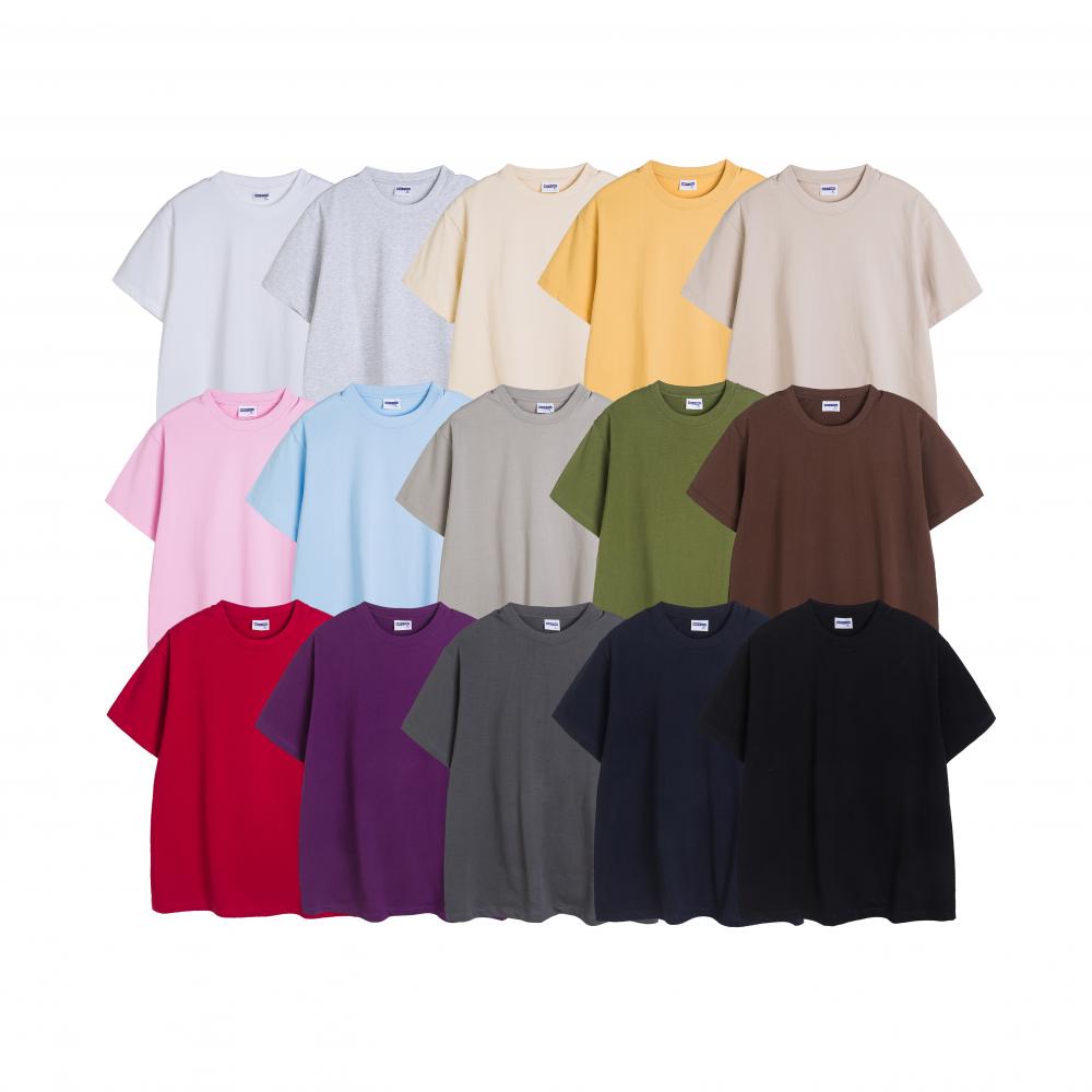 CX T111 Trendy Brand Heavy Duty (No Independent Packaging) T-shirt Short Sleeve Round Neck