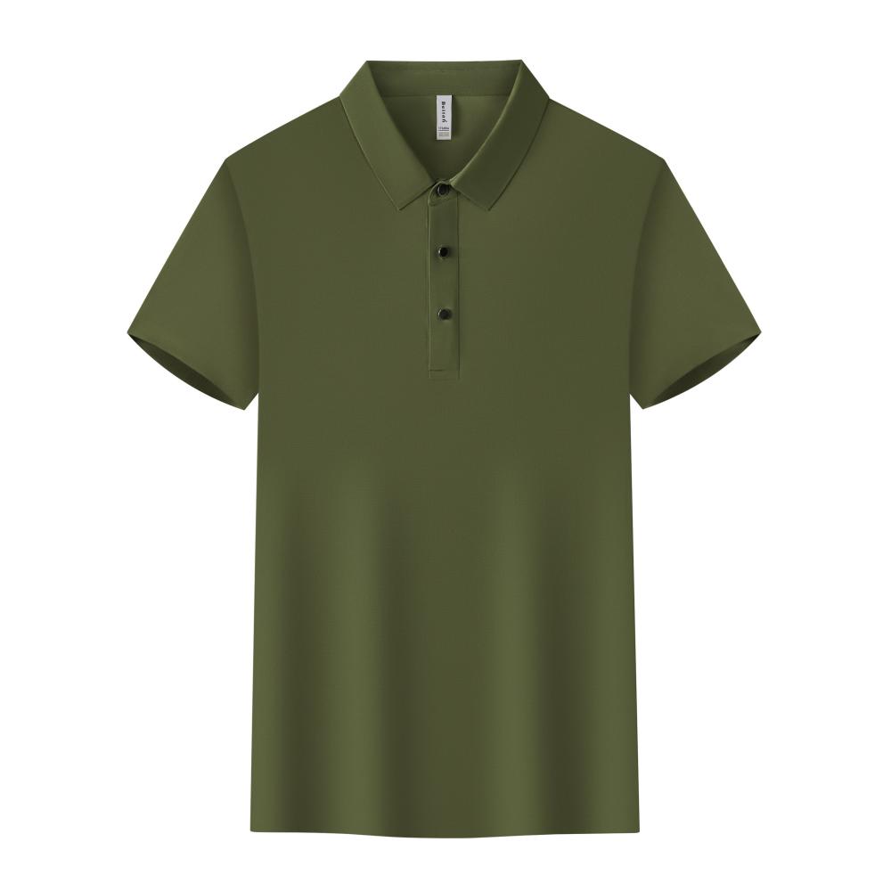 BT6679 High-end Seamless Lapel Polo Short Sleeved Lapel