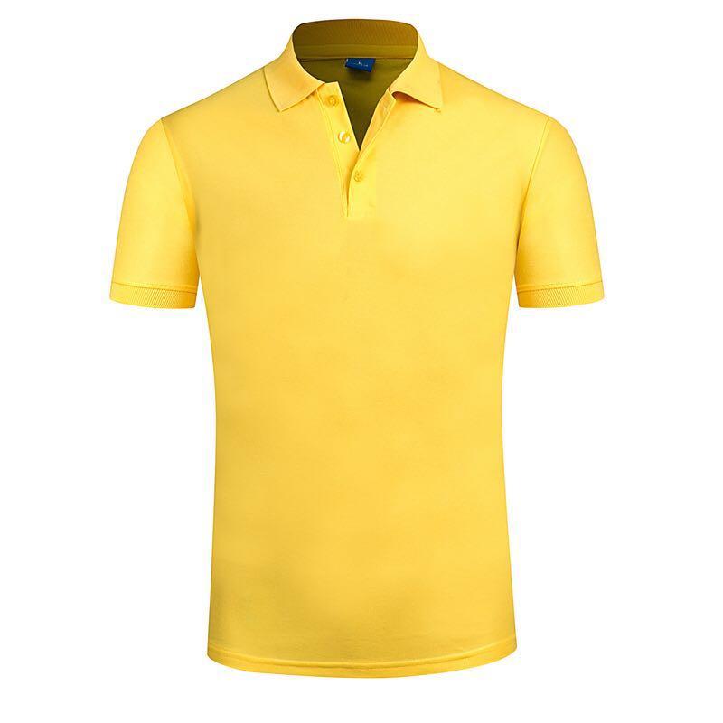 179TBL Solid Color Bead Polo Short Sleeved Lapel