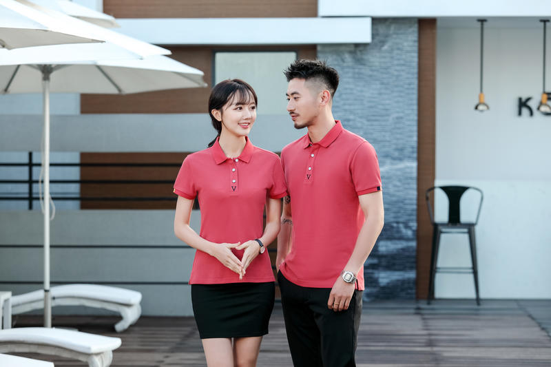 C9001 Polo Short Sleeved Lapel