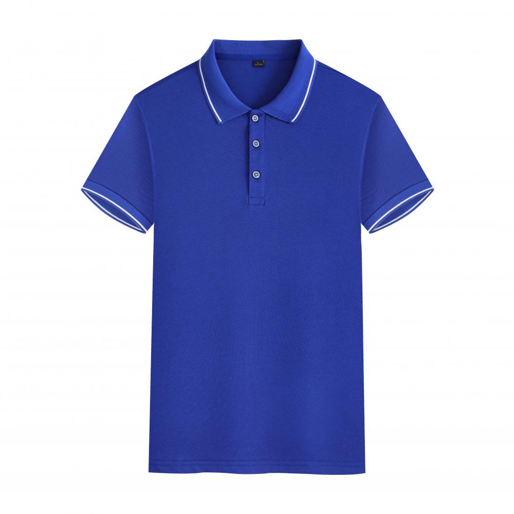 F2024-200g Combed Cotton Polo Shirt (60% Cotton, 40% Polyester) Polo Short Sleeved Collar