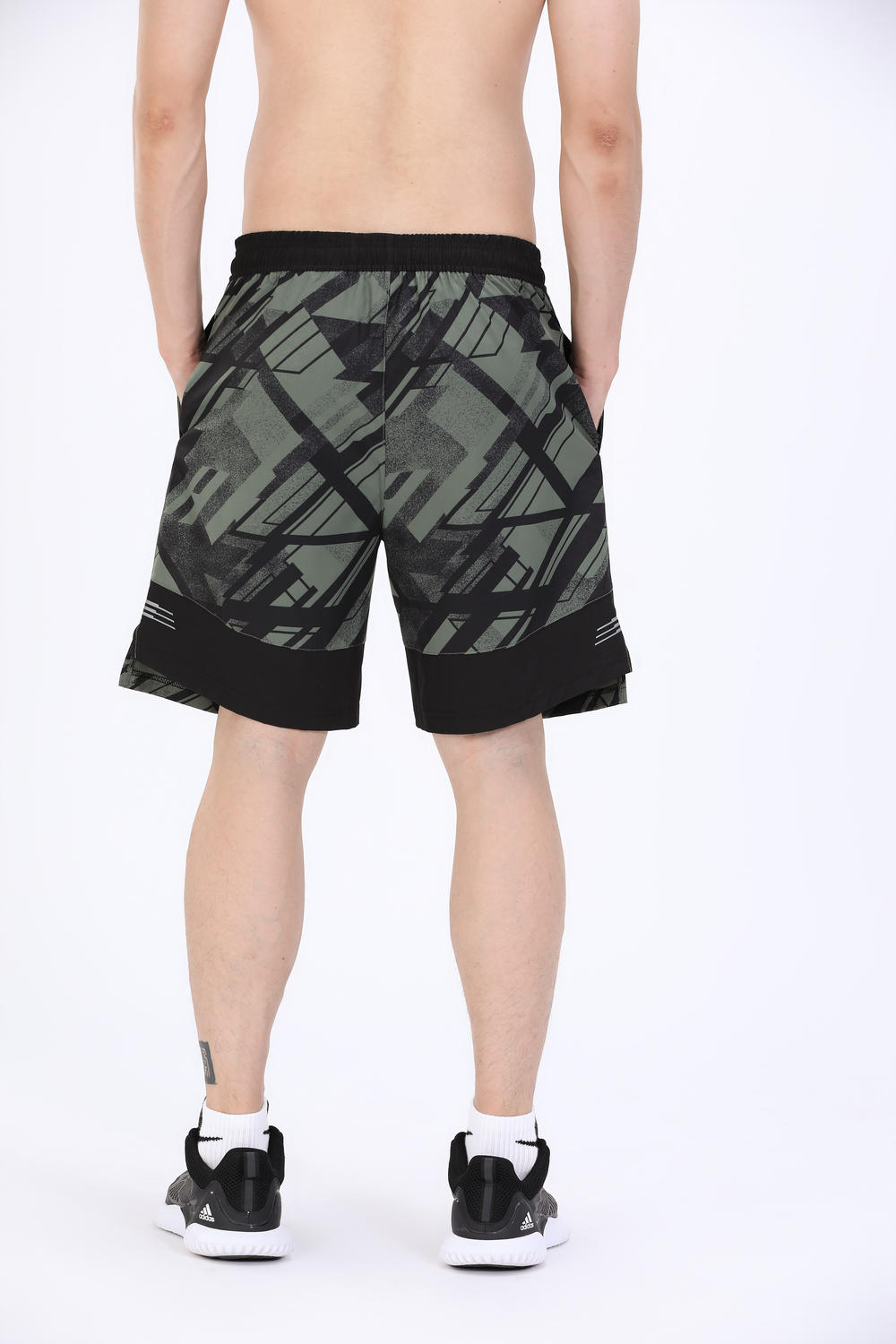 A6010- Sports Cropped Shorts