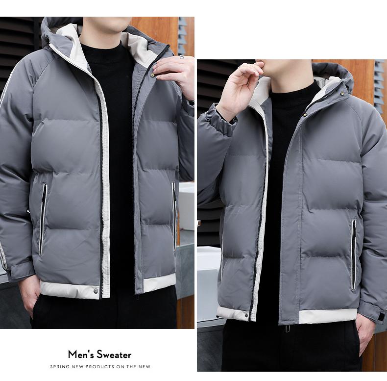 F5811- Thick Single-layer Thick Windproof Waterproof Warm Cotton Jacket