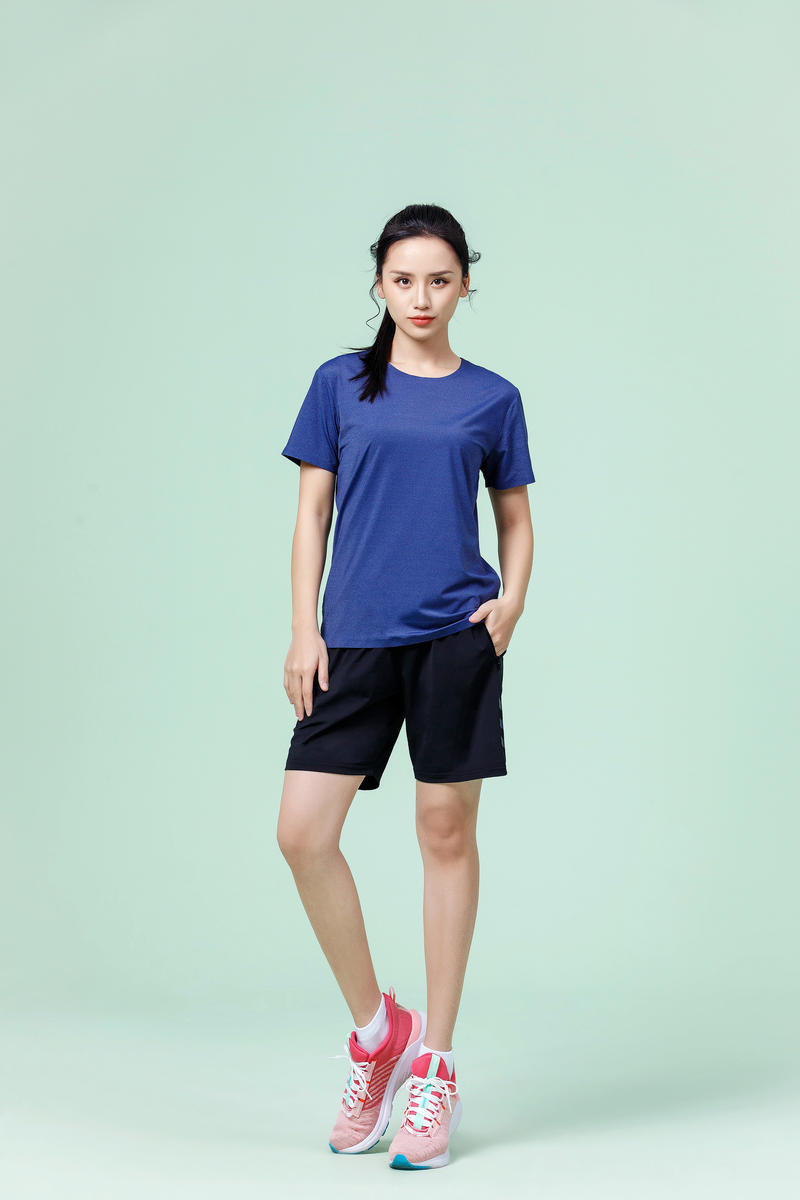 R277 # Round Neck Running Shirt Short Sleeve Round Neck