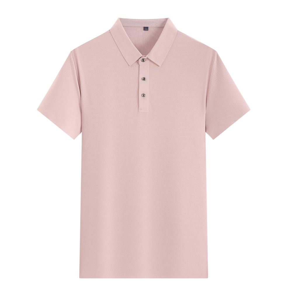 241 (Treading On Snow) Seamless Shirt Collar, Polo Short Sleeved Collar