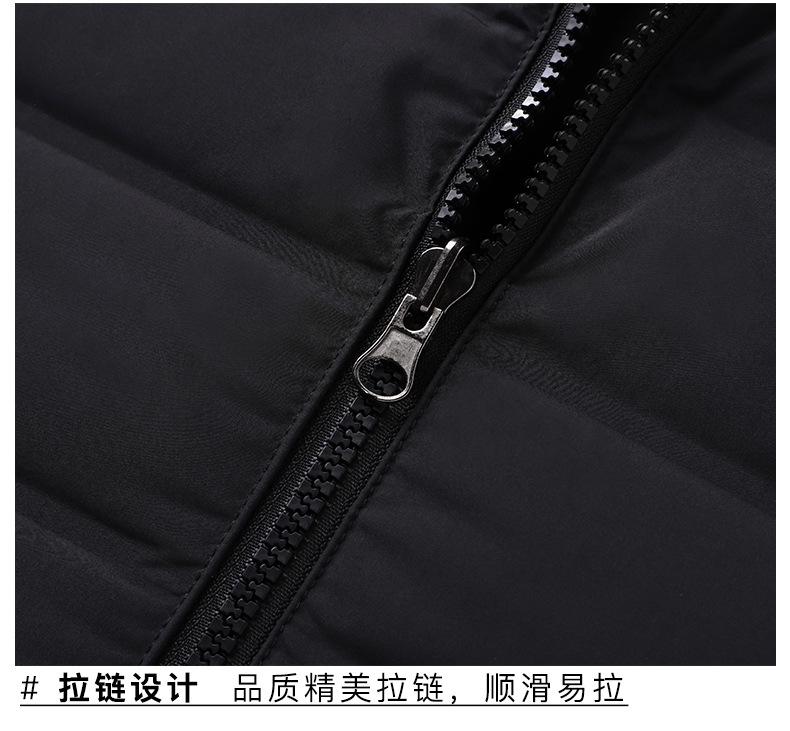 F6001 Couple's Stand Up Collar Down Vest Jacket Thick