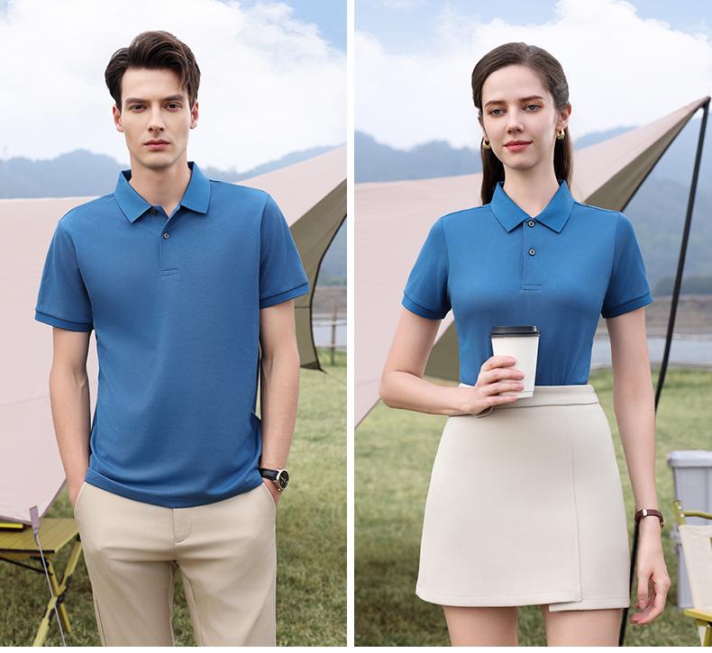 50169 # Casual Business Polo Shirt Polo Short Sleeve Collar