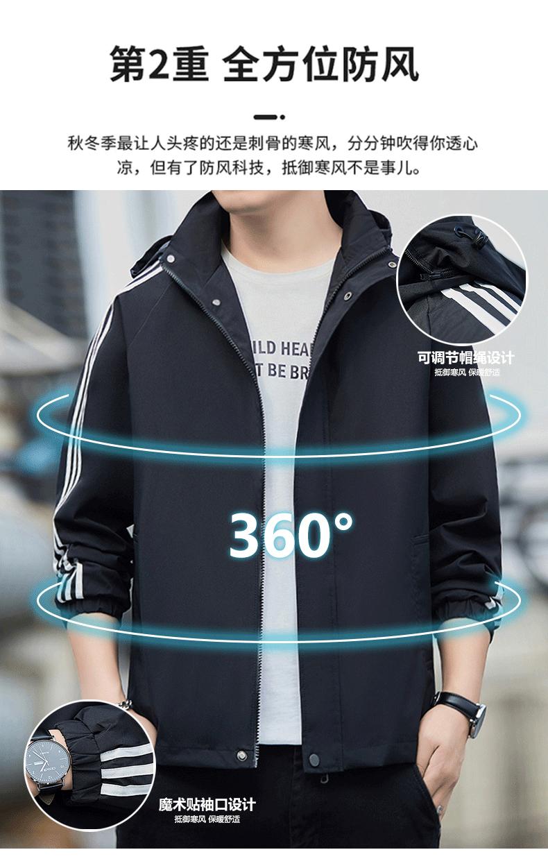 F1256- Sportswear Men's 2024 Spring New Casual Stormtrooper Jacket Men's Spring Trendy Waterproof Outdoor Jacket Men's Wear