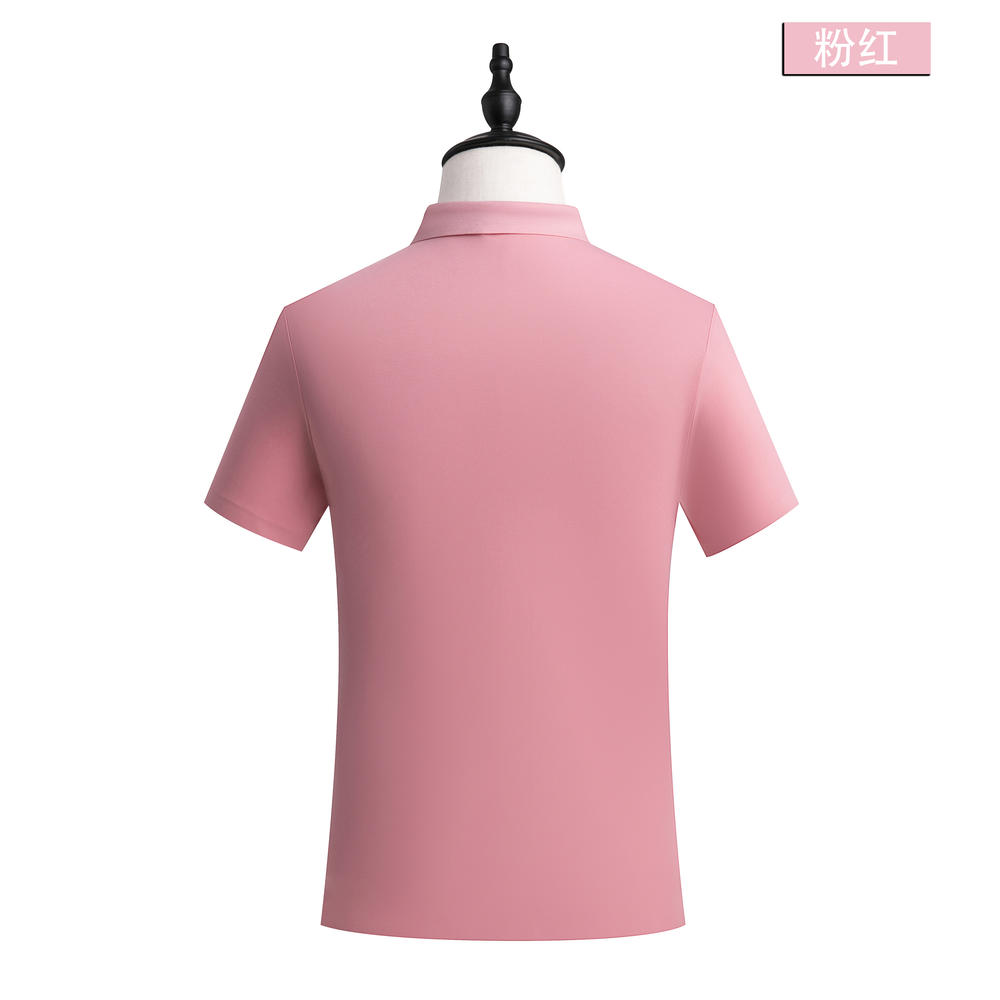 G1 # 190g 40pcs Ice Cool Silk Cotton Solid Color Seamless Second Grade Collar Polo Short Sleeve Collar