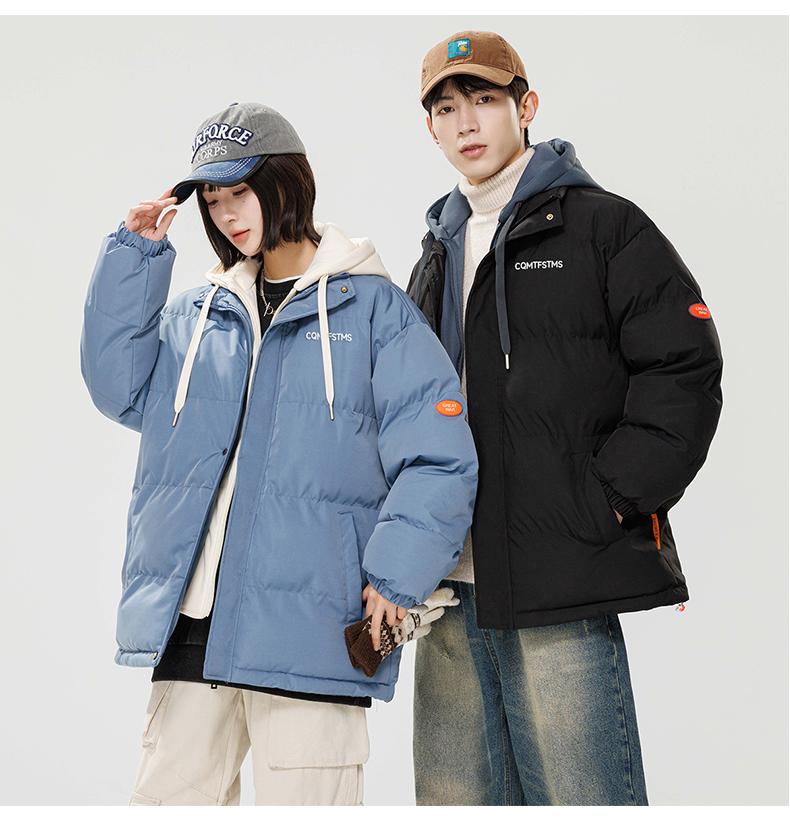 WT08 Has A Standard Model - Thick Single-layer Fake Two-piece Cotton Jacket And Assault Jacket