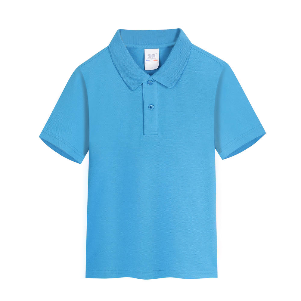 CX9219 Children's Polo Short Sleeved Lapel